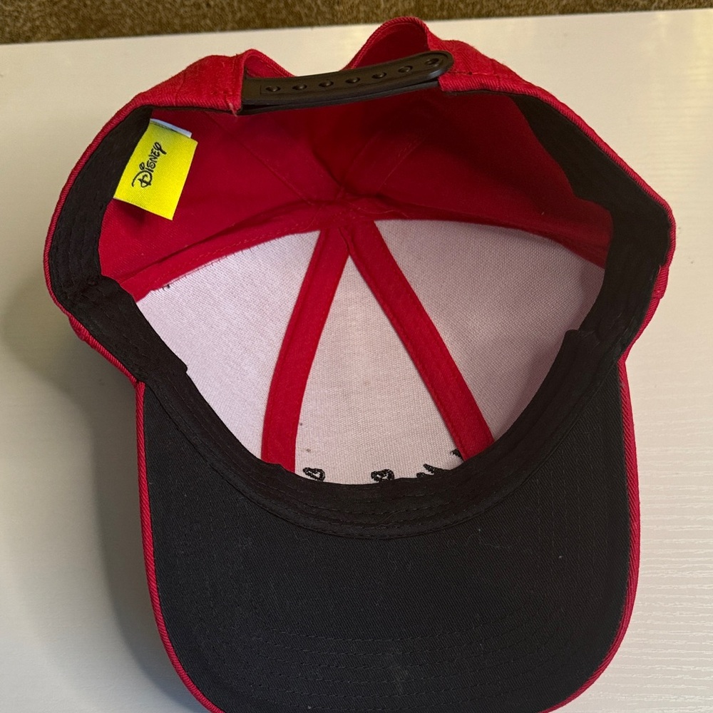 Red Minnie Mouse Cap with Ears and Bow - Picture 3 of 8